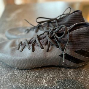 Adidas Cleats - black and gold, Men's size 11